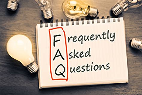 Frequently Asked Questions here .